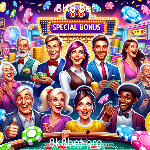 Descubra os Bônus Especiais da 8K8 bet: Uma Nova Era de Jogos Online